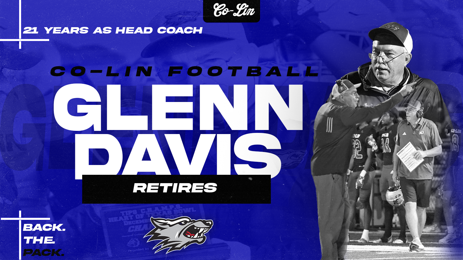 Davis to Retire as Head Football Coach