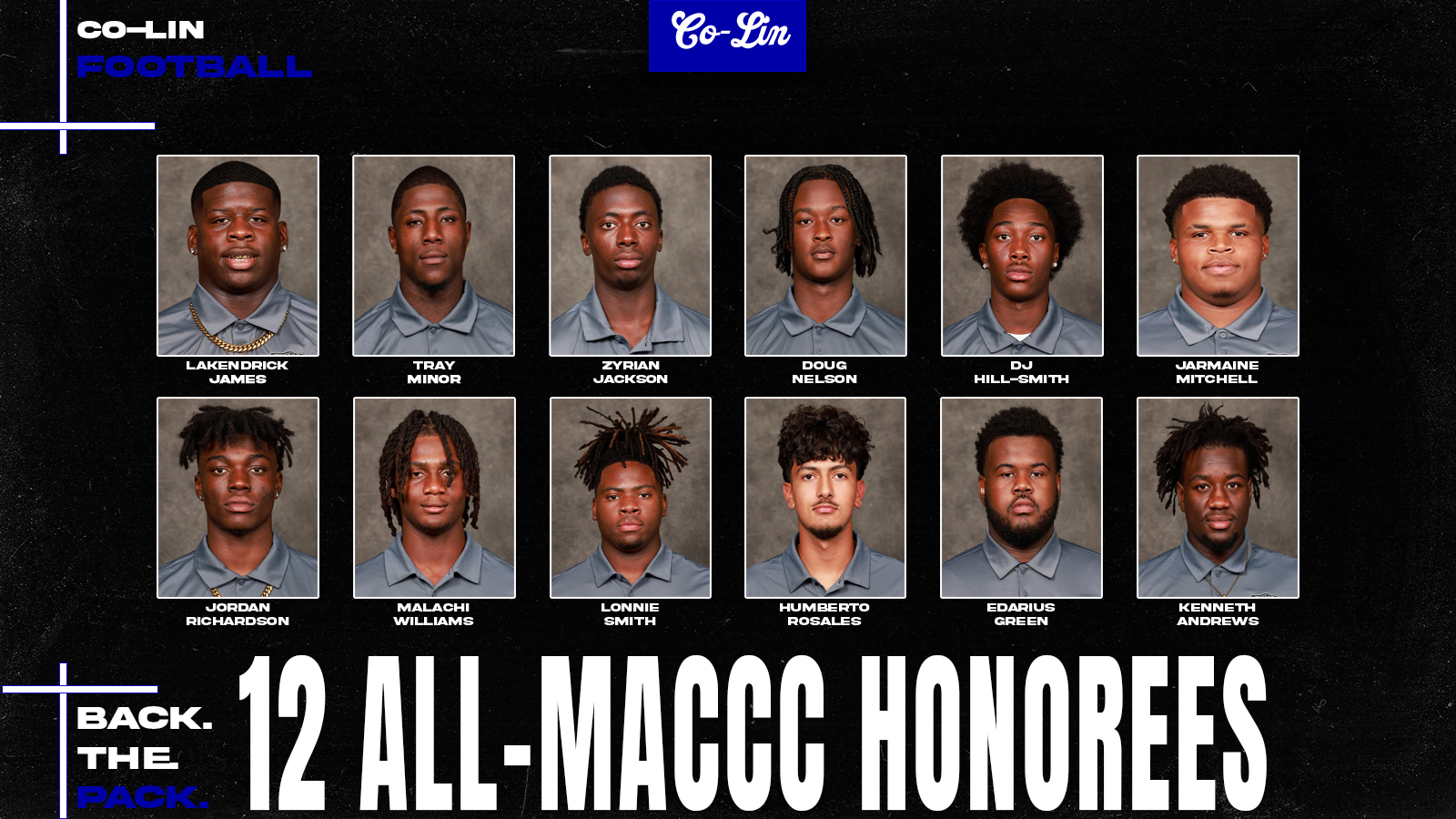 Twelve Wolves Earn Postseason Awards
