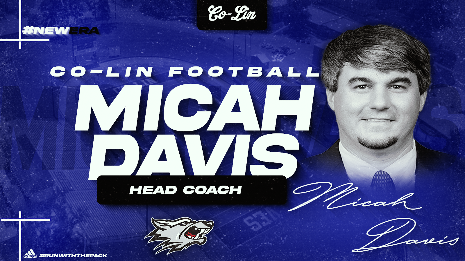 Micah Davis Named Head Coach of Co-Lin Football