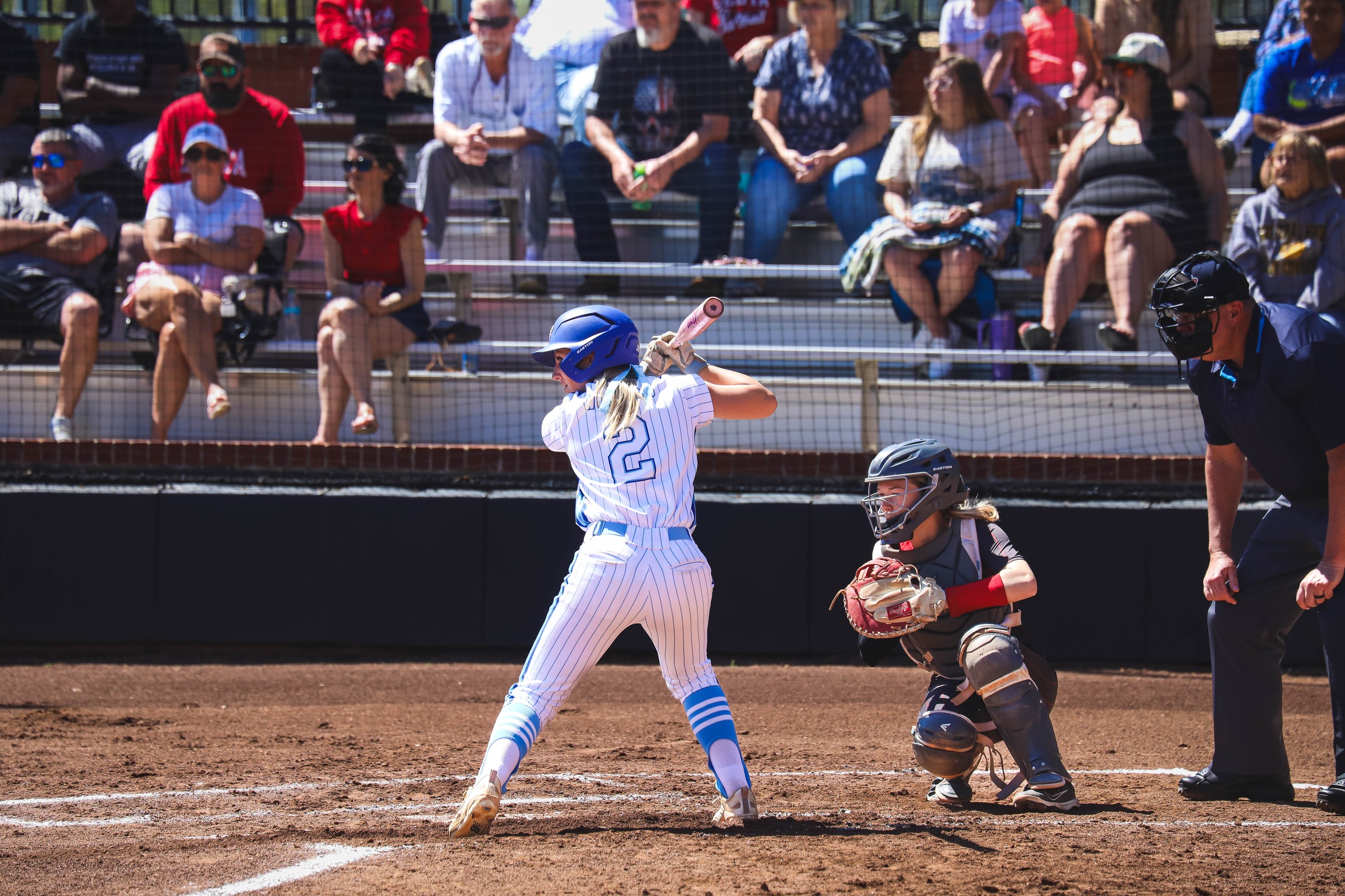Lady Wolves Split Road Doubleheader with Bobcats