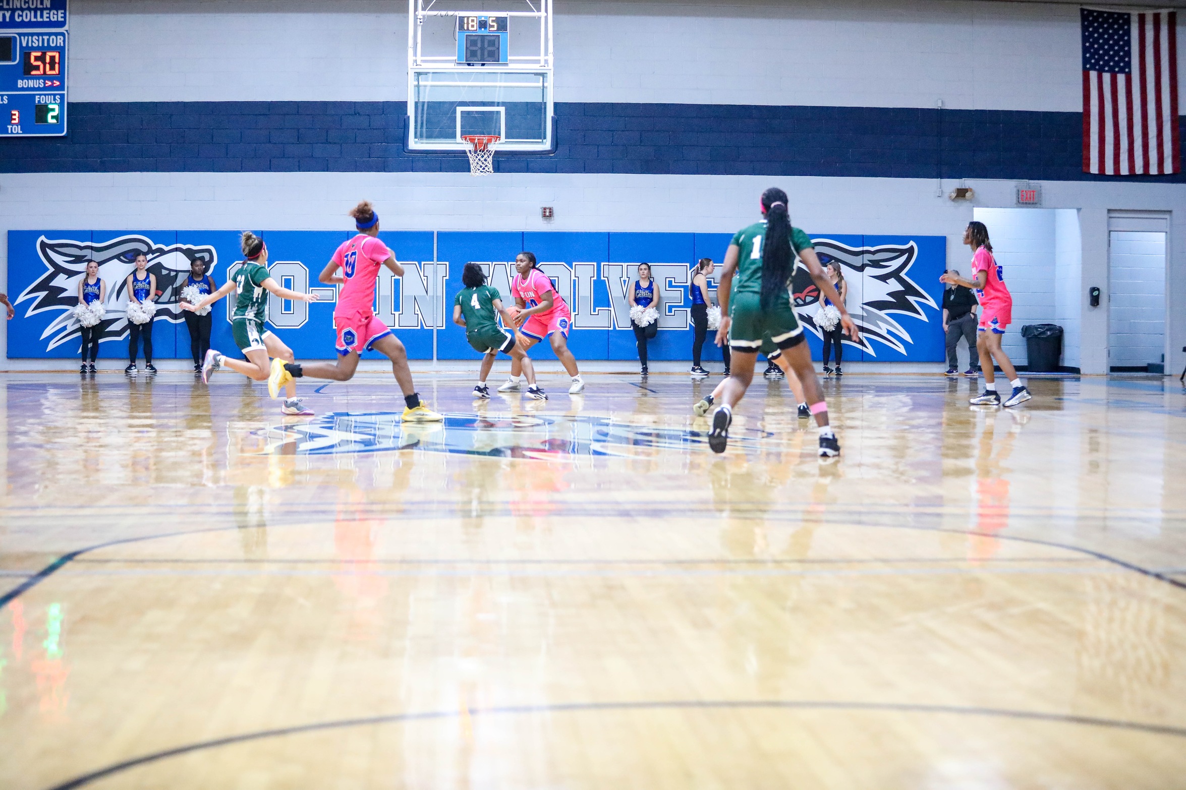 Lady Wolves Stumble Late Against Lady Eagles