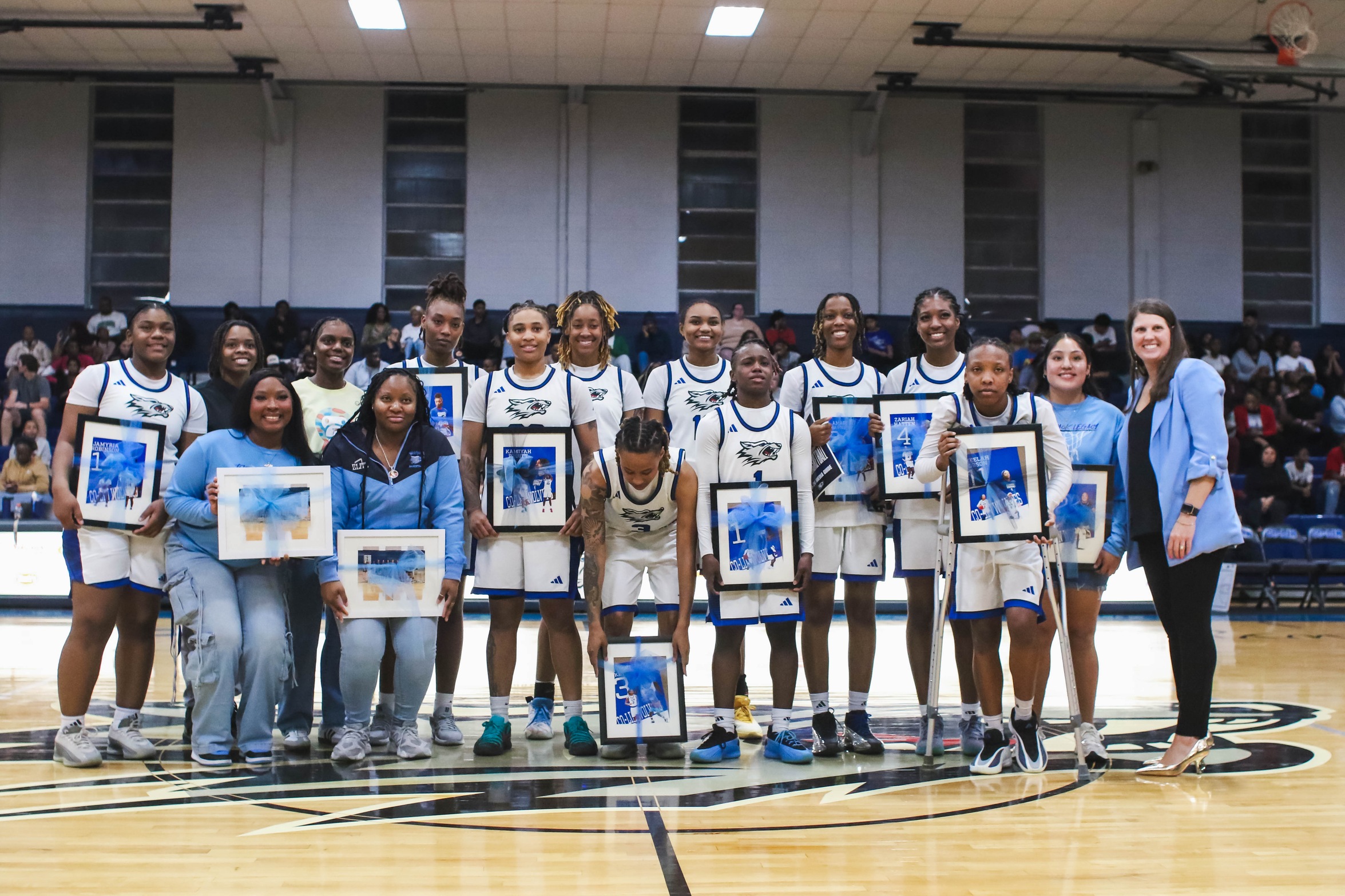 Lady Wolves Drop Thriller on Sophomore Night