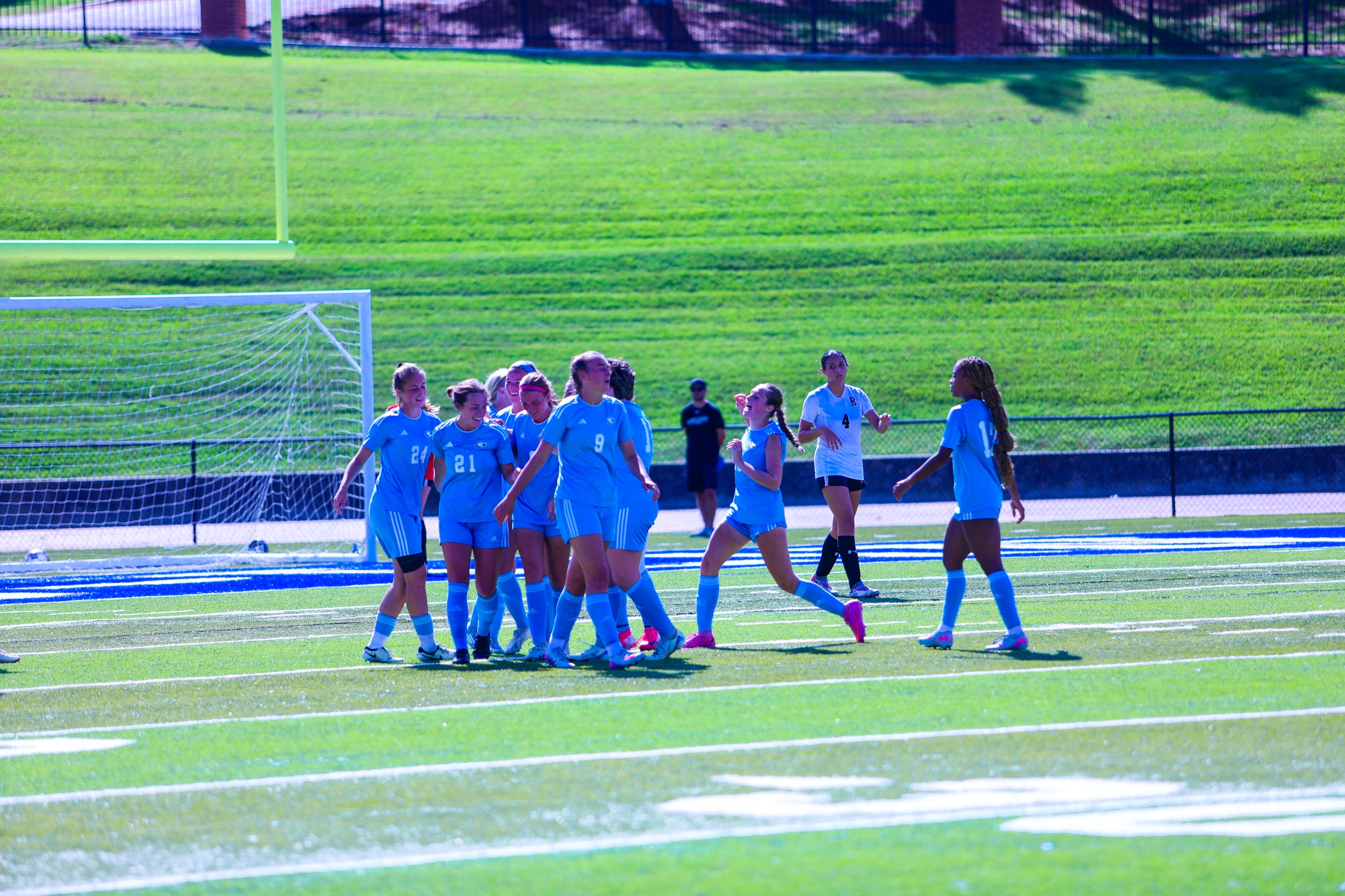 Lady Wolves Dominate Lady Warriors
